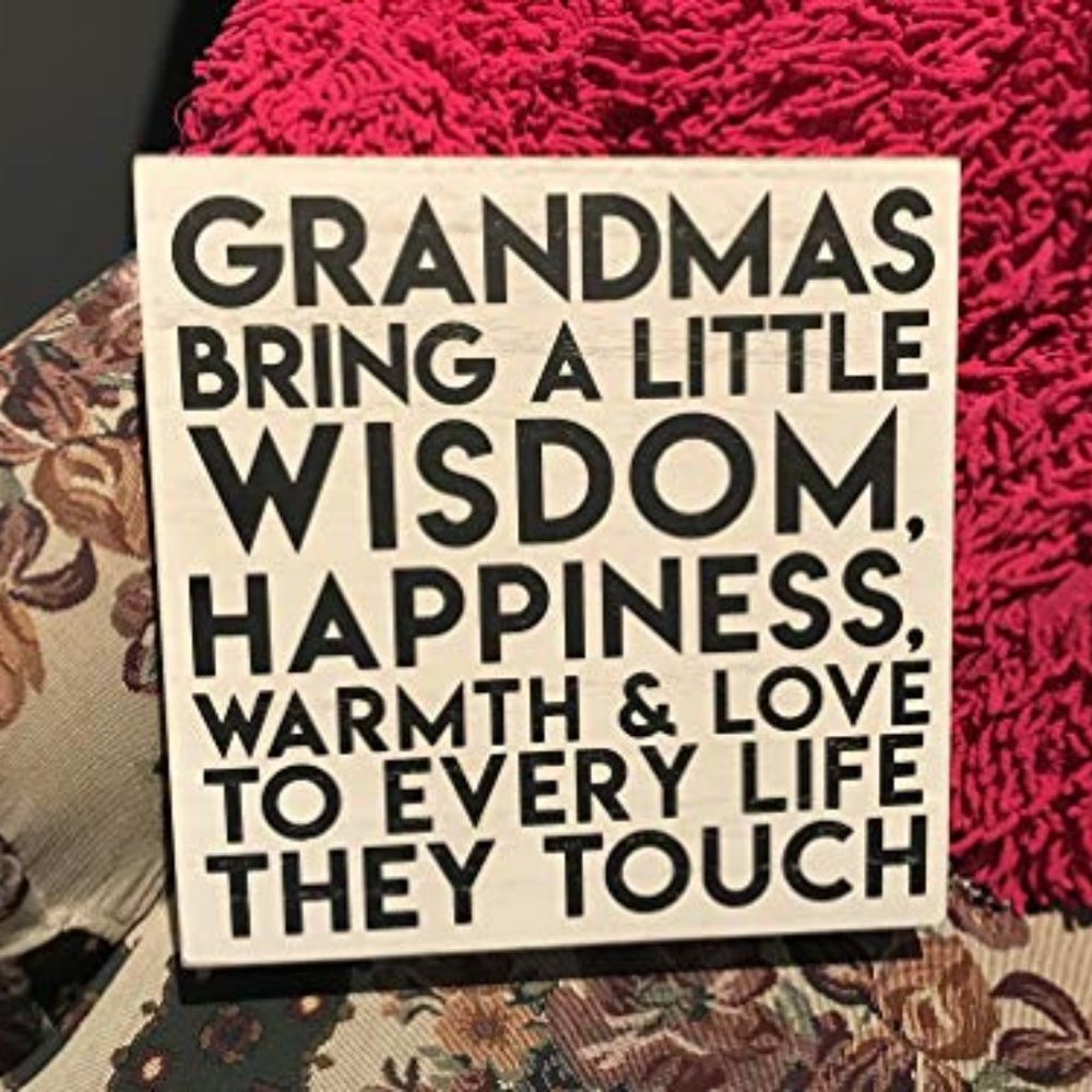 wooden sign